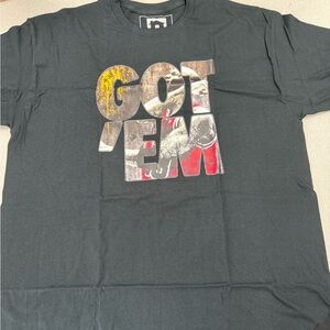 Trendy Black Graphic Tee